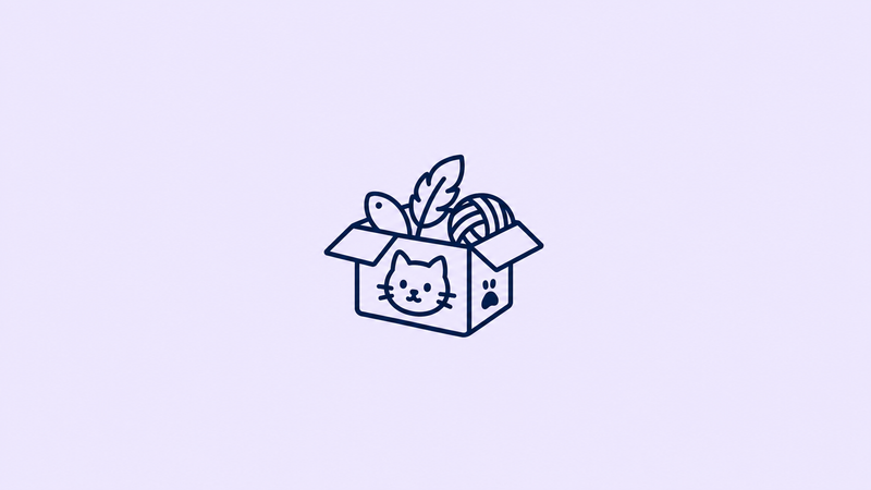 Verrassing box katten