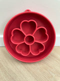 Sodapup Flower Design Ebowl Slow feeder Pink