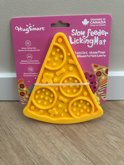 Dog Bowl Pet Lickmat Pizza Slow Feeder