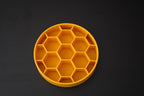 Honeycomb Design Ebowl Slow feeder Yellow