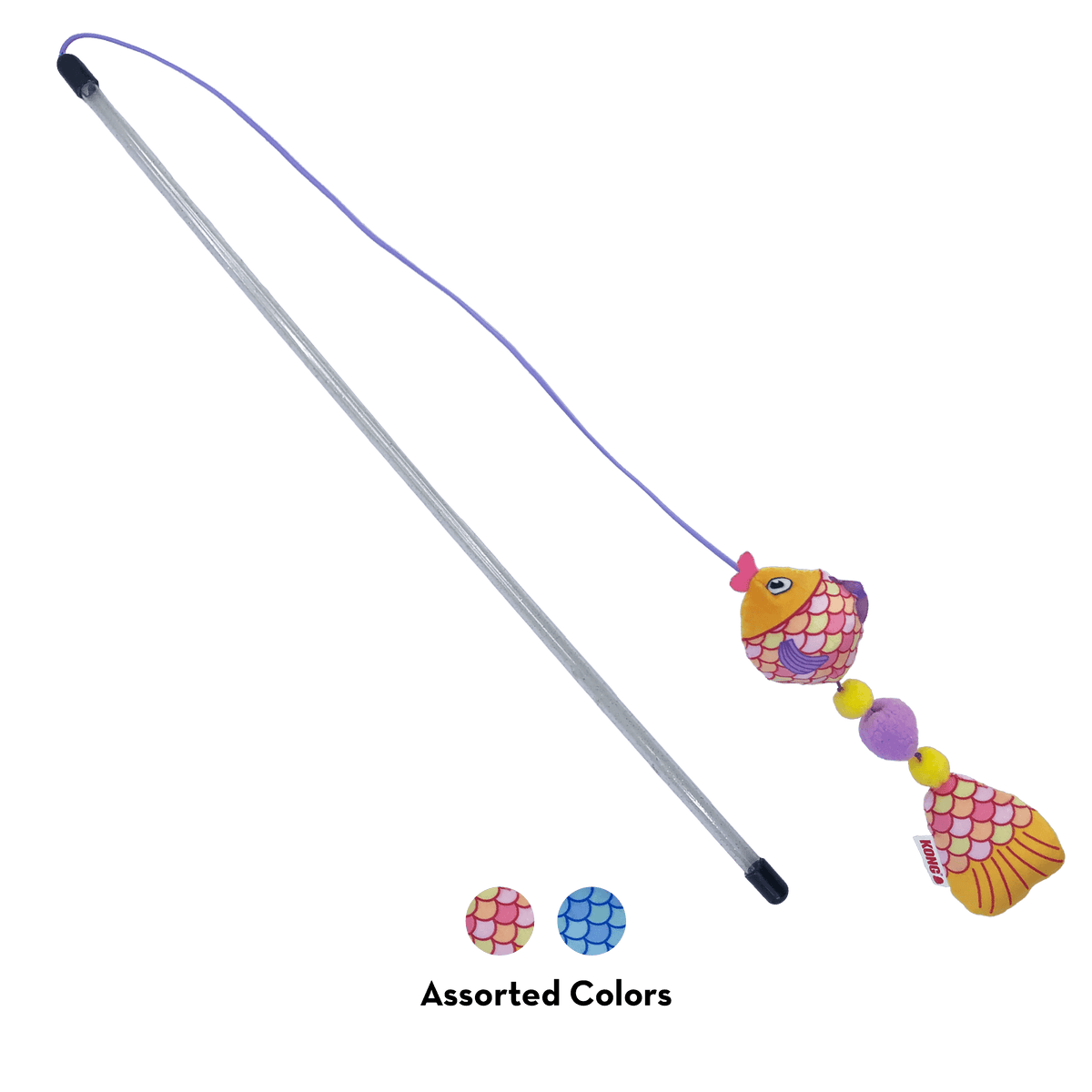 Kong Kattenhengel Scrattles Vis Assorti 47 cm