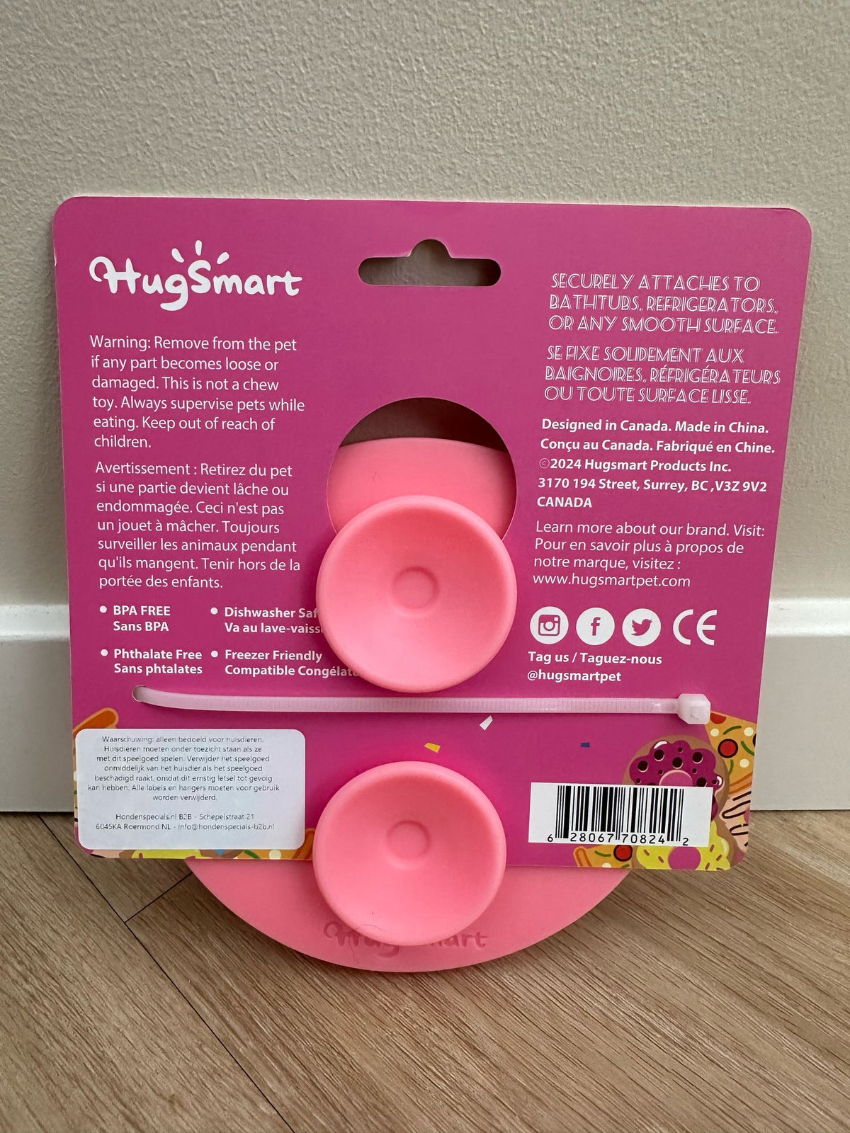 Dog Bowl Pet Lickmat Donut Slow Feeder