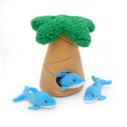 Zippy Burrow Dolphins in Palm Tree