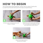 Nina Ottosson Dog Snuffle N'Treat Bal groen