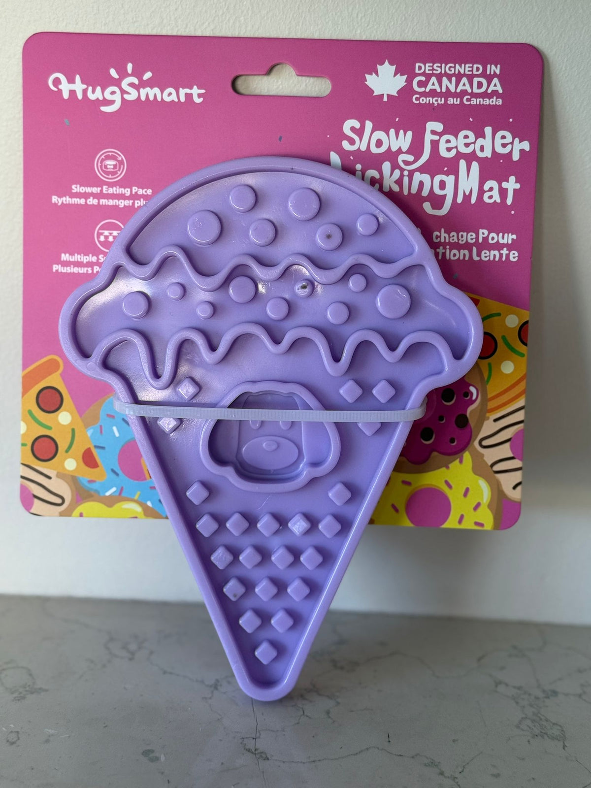 Dog Bowl Pet Lickmat – Ice Cream Slow Feeder