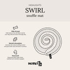 District 70 Swirl snuffelmat